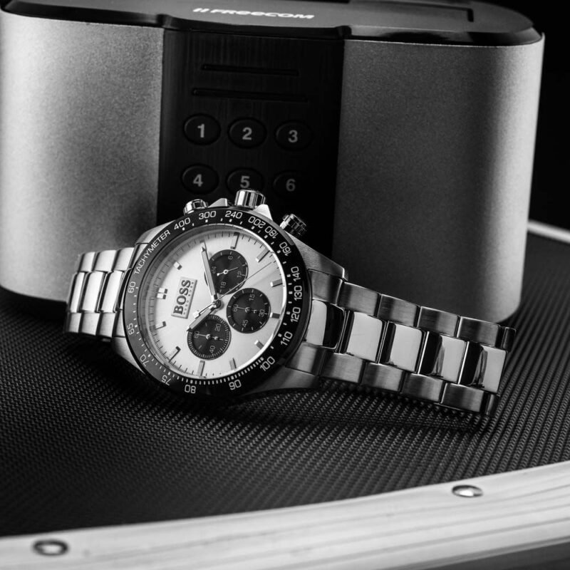 MONTRE Hugo Boss Pour Homme Chronograph Stainless Steel Watch 1512964 – Image 6