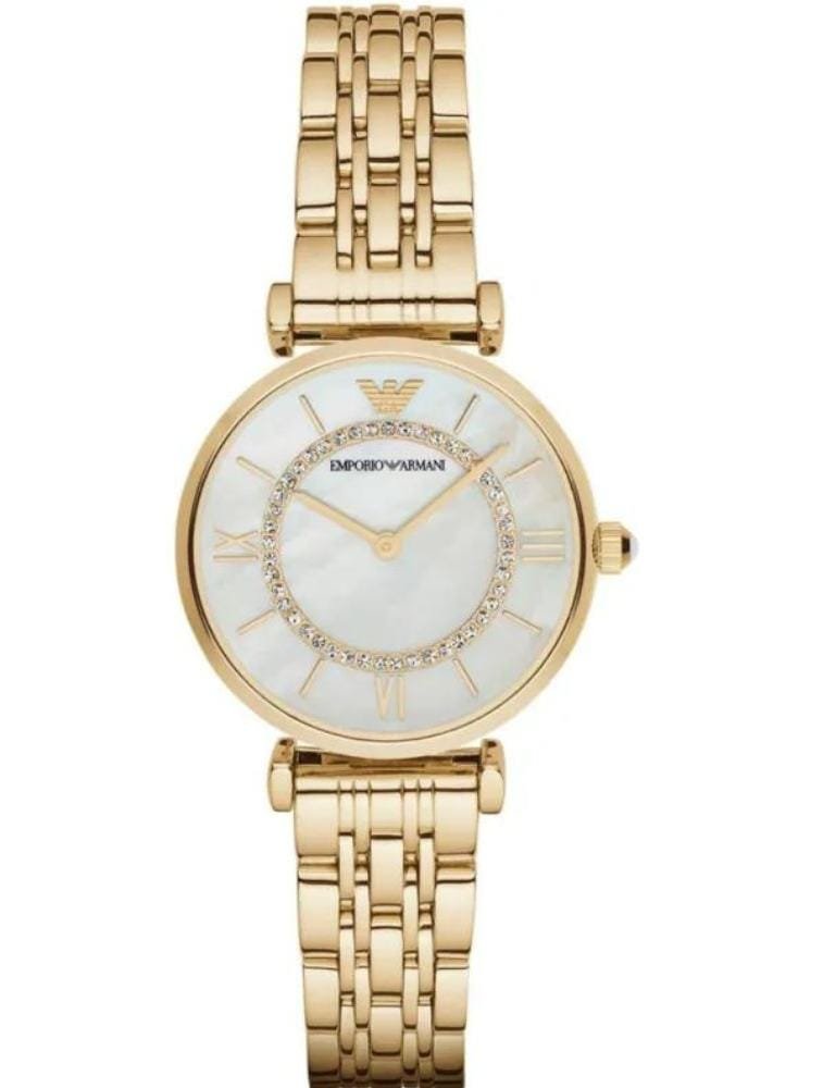 Montre Emporio Armani Gianni T-Bar AR1907 Femme Dorée