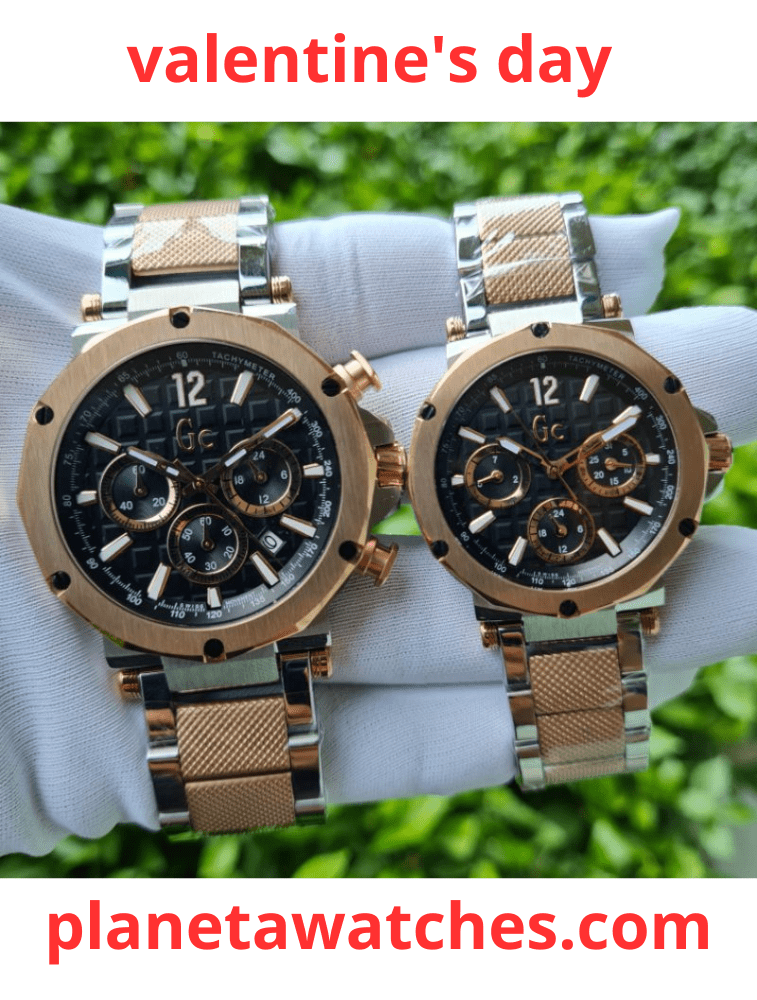 Montre Pack 2 montres Gc Guess Collection Y53005G2MF 44mm et 35 mm style3