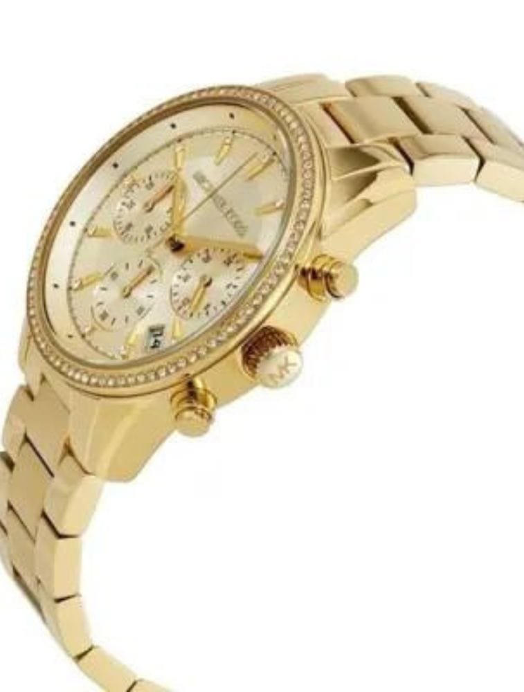 Montre Michael Kors Ritz MK6356 pour Femme – Chic doré & chronographe – Image 4