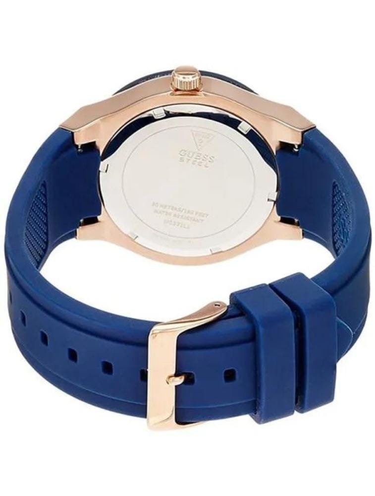 Montre Guess U0571L1 Femme Sport Chic Or Rose et Bleu – Image 3