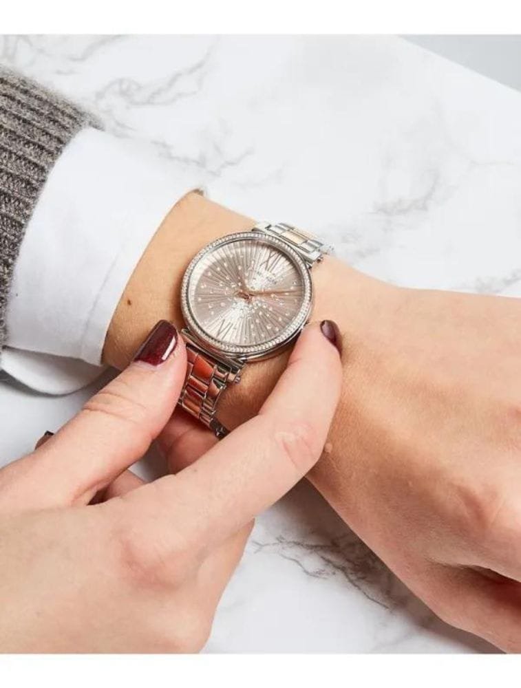 Montre Michael Kors Jaryn MK3972 Femme Bicolore – Image 4