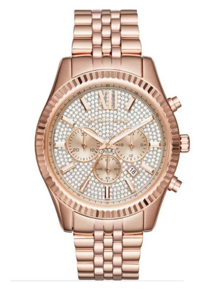 Montre Michael Kors Lexington MK8580 Chronographe Femme Or Rose