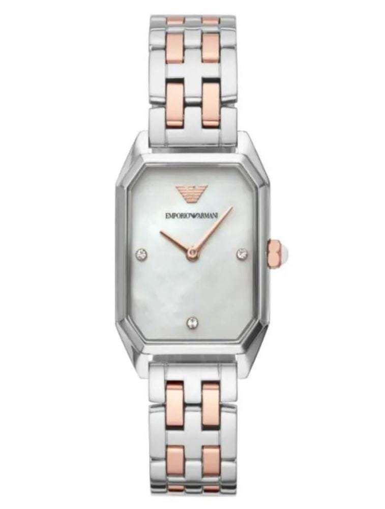 Montre Emporio Armani Gioia AR11146 Femme Bicolore