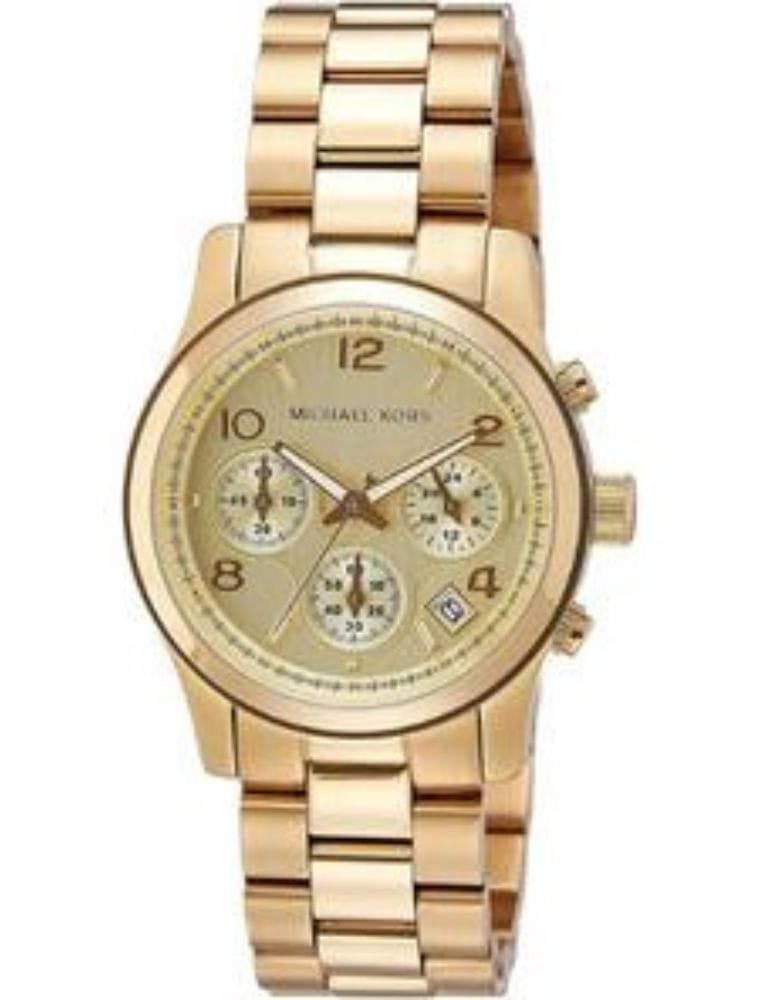 Montre Michael Kors Runway MK5055 Chronographe Femme Dorée