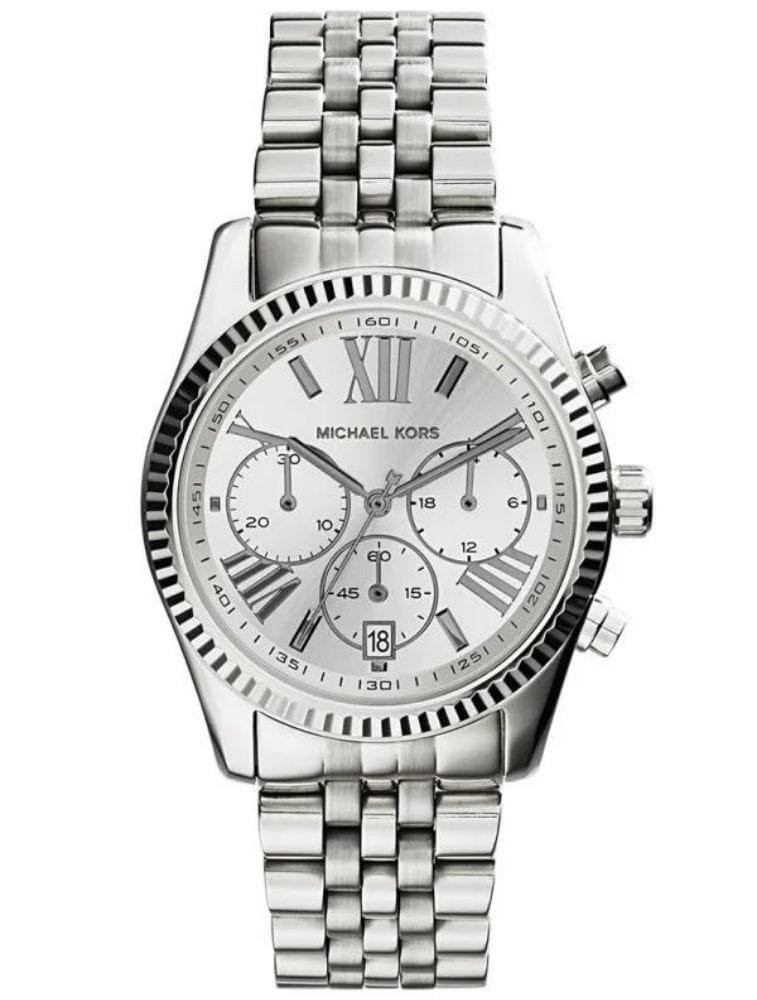 Montre Michael Kors Lexington MK5555 Chronographe Femme Acier