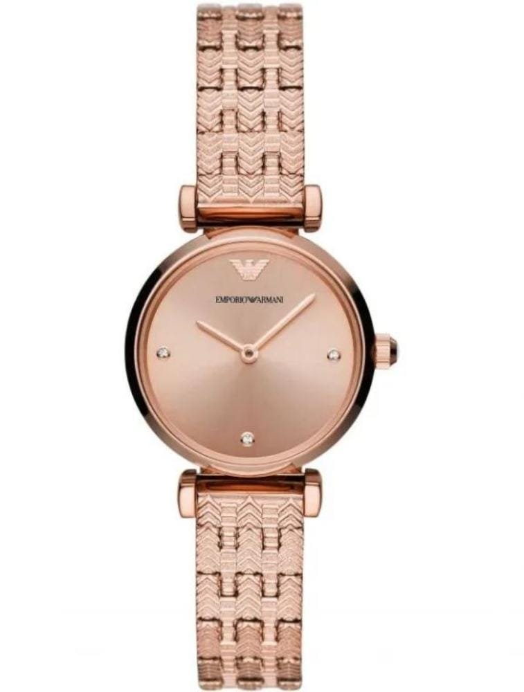 Montre Emporio Armani Gianni T-Bar AR11342 Femme Or Rose