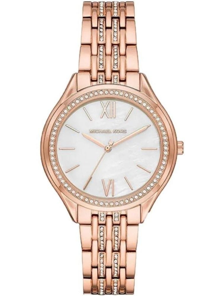 Montre Michael Kors Mindy MK7076 Femme Bicolore Or Rose