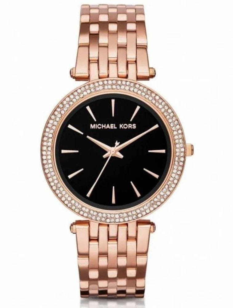 Montre Michael Kors Darci MK3402 Femme Or Rose et Noir