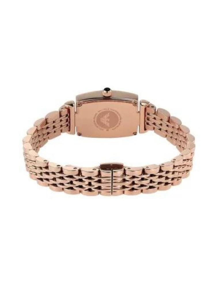 Montre Emporio Armani Gianni T-Bar AR11406 Femme Or Rose – Image 2