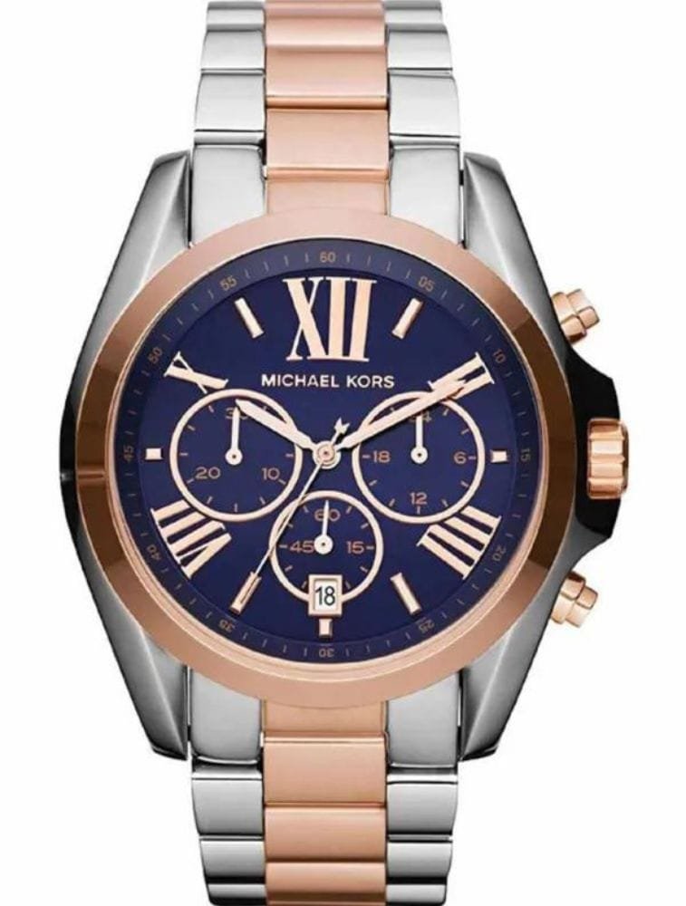 Montre Michael Kors Bradshaw MK5606 Chronographe Femme Bicolore