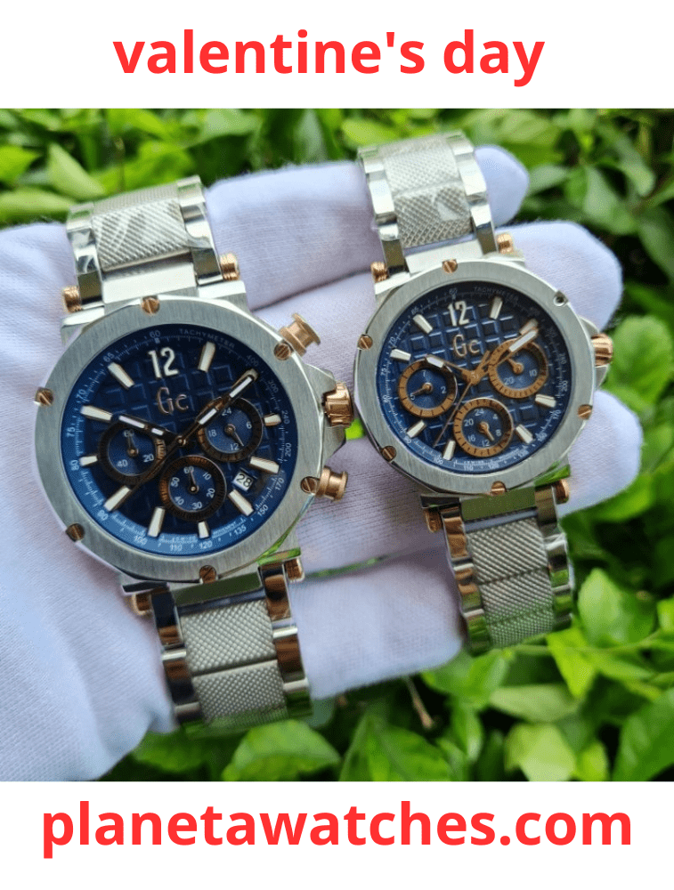 Montre Pack 2 montres Gc Guess Collection Y53005G2MF 44mm et 35 mm style4