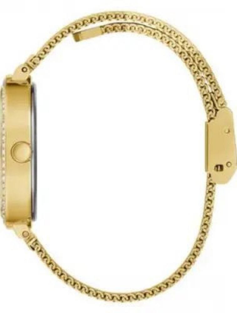Montre Guess GW0354L2 Femme – Dorée Maille & Strass Élégance Chic – Image 4