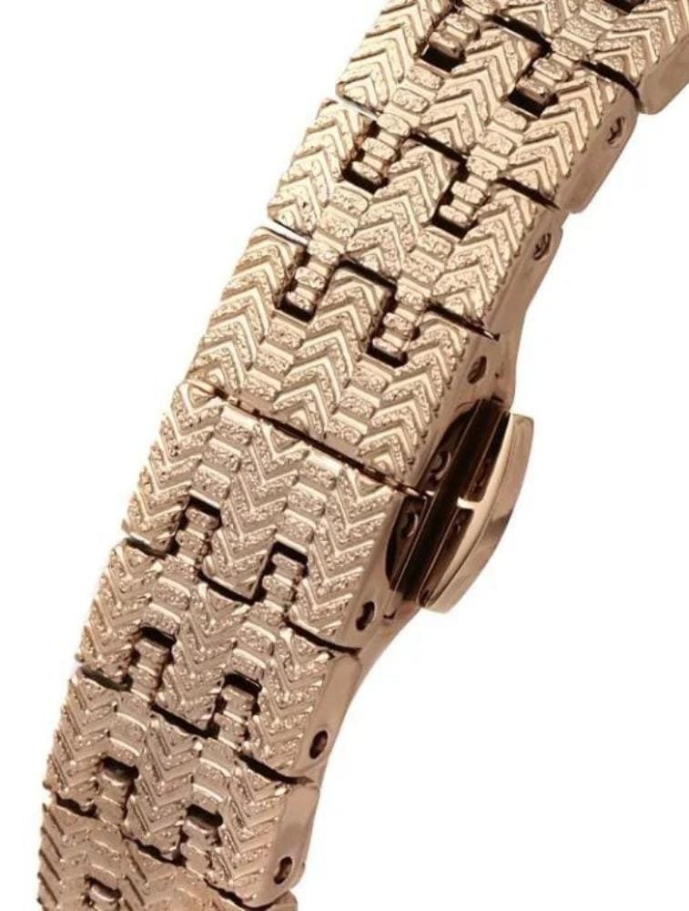 Montre Emporio Armani Gianni T-Bar AR11342 Femme Or Rose – Image 4