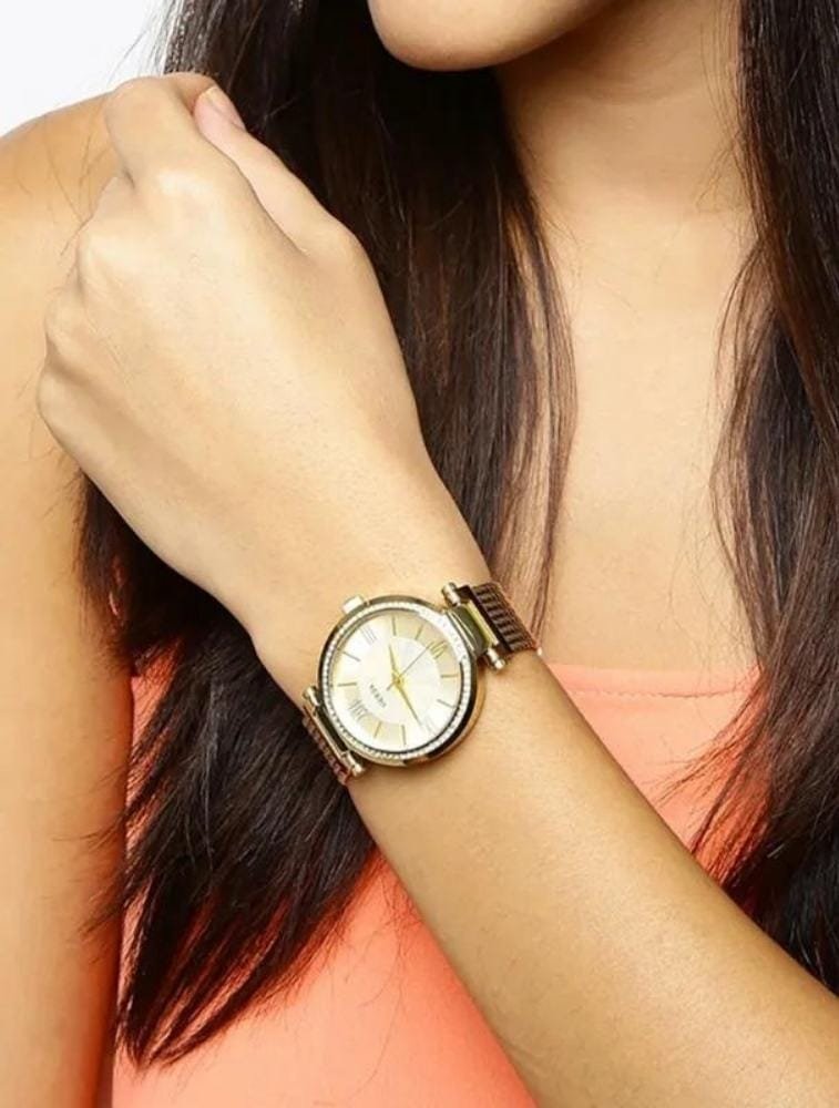 Montre Femme Guess W0638L2 Soho Dorée – Image 4
