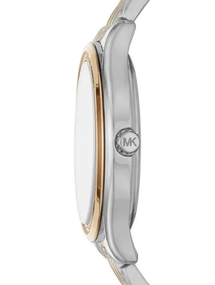 Montre Femme Michael Kors Mindy MK7084 Bicolore Acier et Doré, Bracelet Pavé – Image 3