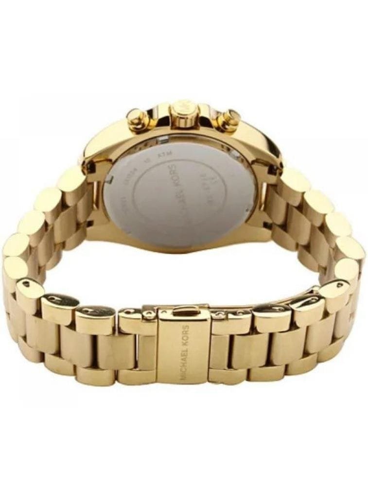 Montre Michael Kors Bradshaw MK5798 Chronographe Femme Dorée – Image 4