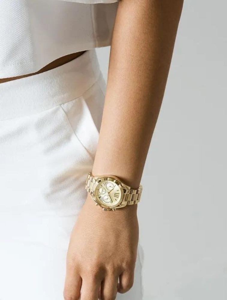 Montre Michael Kors Bradshaw MK5798 Chronographe Femme Dorée – Image 5