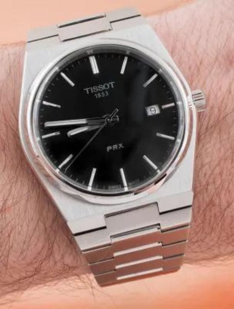 Montre Tissot PRX 40mm Quartz Cadran Noir Homme – Image 2
