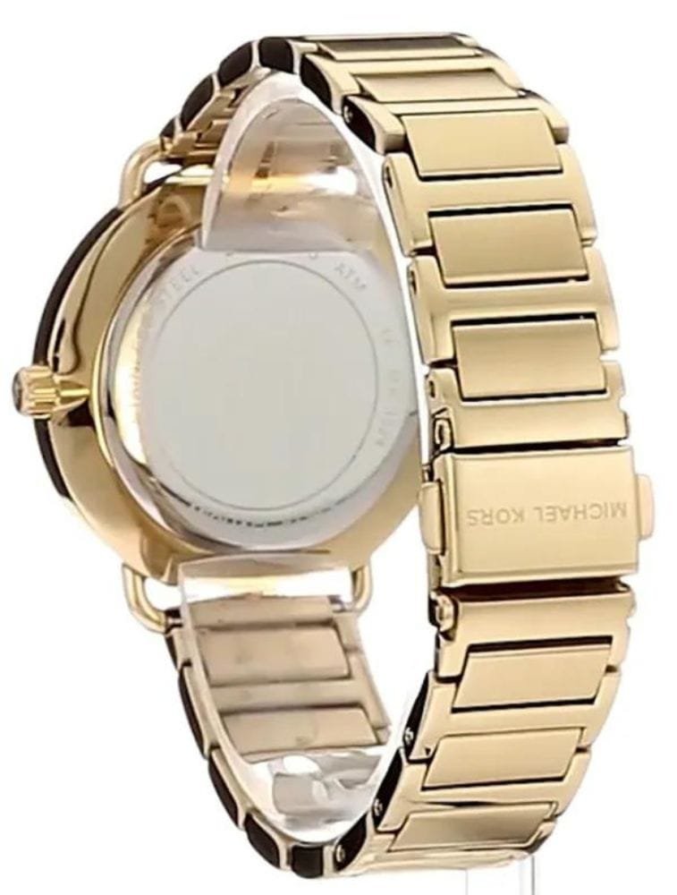 Montre Femme Michael Kors Portia MK3824 Dorée avec Cœurs en Cristaux – Image 2