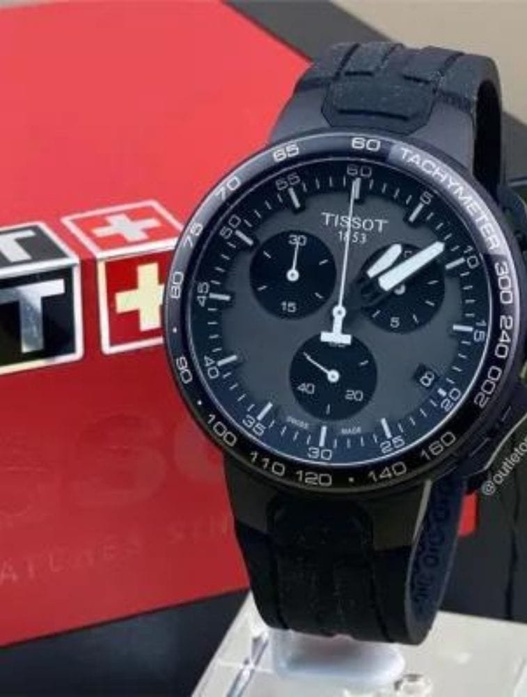 Montre Homme Tissot T-Race Chronograph T111.417.37.441.03 Noire – Image 2