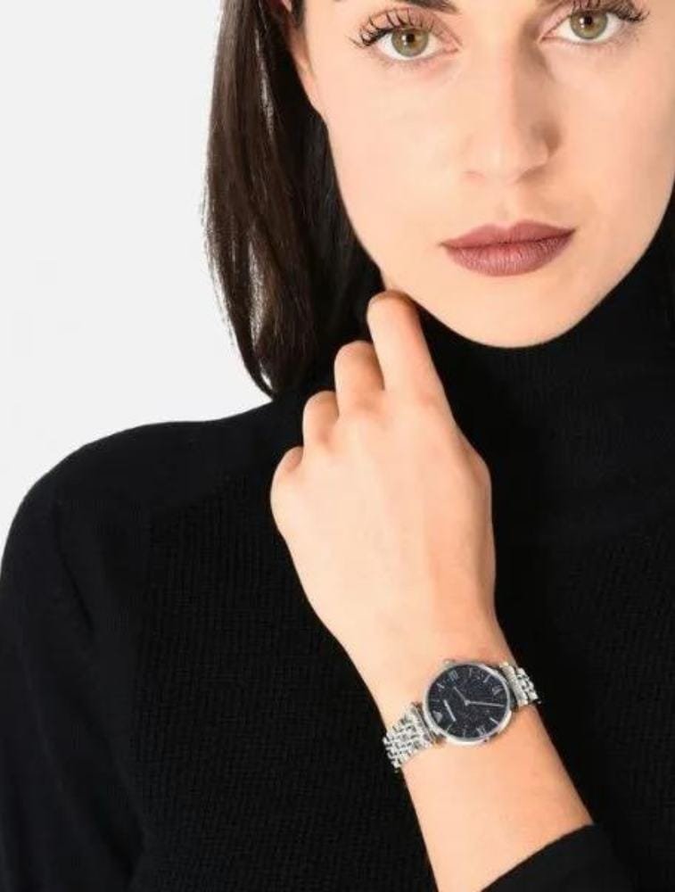 Montre Emporio Armani AR11091 Femme Cadran Bleu Nuit - الصورة 3