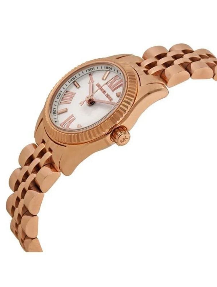 Montre Femme Michael Kors Lexington Mini MK3230 Or Rose 26mm – Image 2