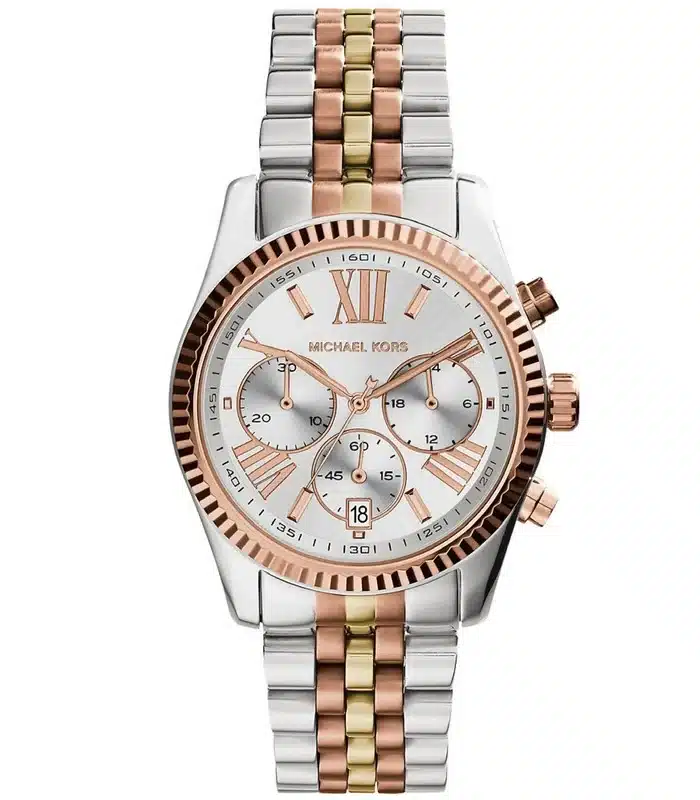 Montre Michael Kors Lexington MK5735 Chronographe Femme Bicolore
