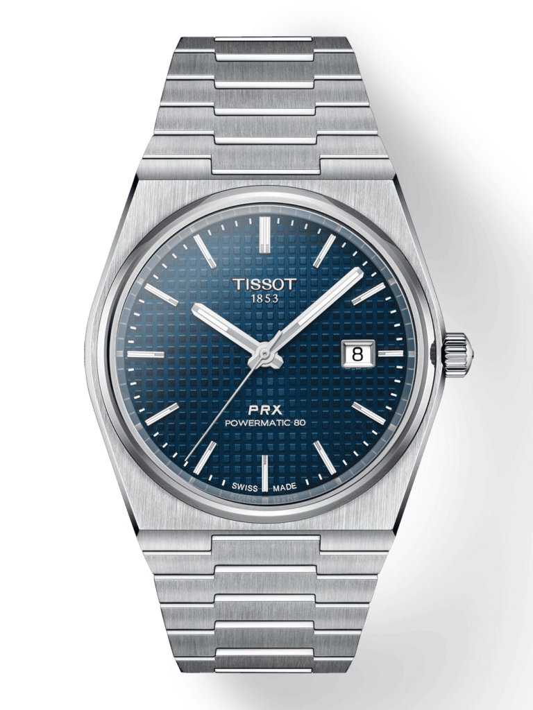 Montre Tissot PRX Powermatic 80 – Montre Automatique Homme 40mm Bleu T137.407.11.041.00