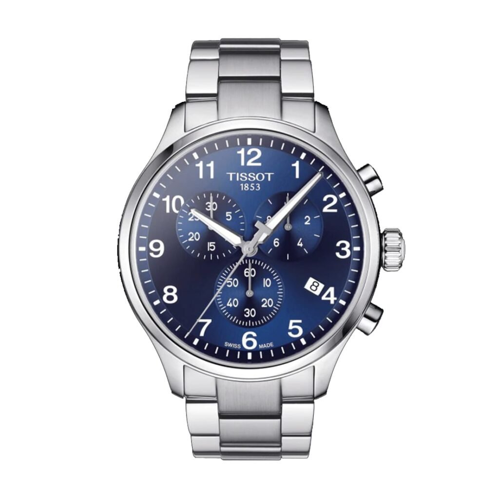 Montre Homme Tissot Chrono XL Classic T116.617.11.047.01 - Chronographe Quartz Bleu Acier 45mm