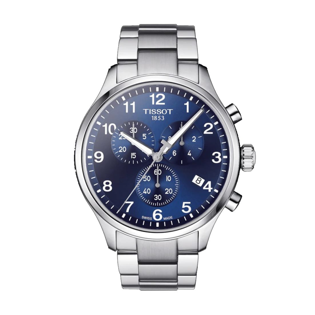 Montre Homme Tissot Chrono XL Classic T116.617.11.047.01 - Chronographe Quartz Bleu Acier 45mm