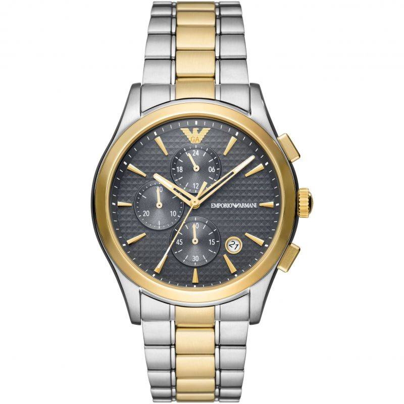 Montre Emporio Armani Paolo AR11527 Montre Homme Chronographe Bicolore