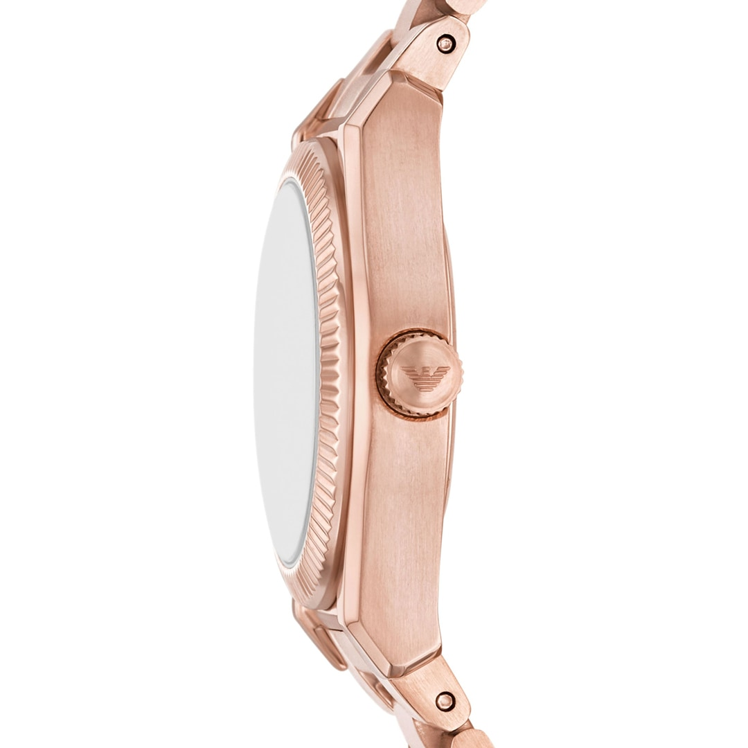Montre Emporio Armani Federica AR11639 Montre Femme Rose Gold Cadran Vert - الصورة 4