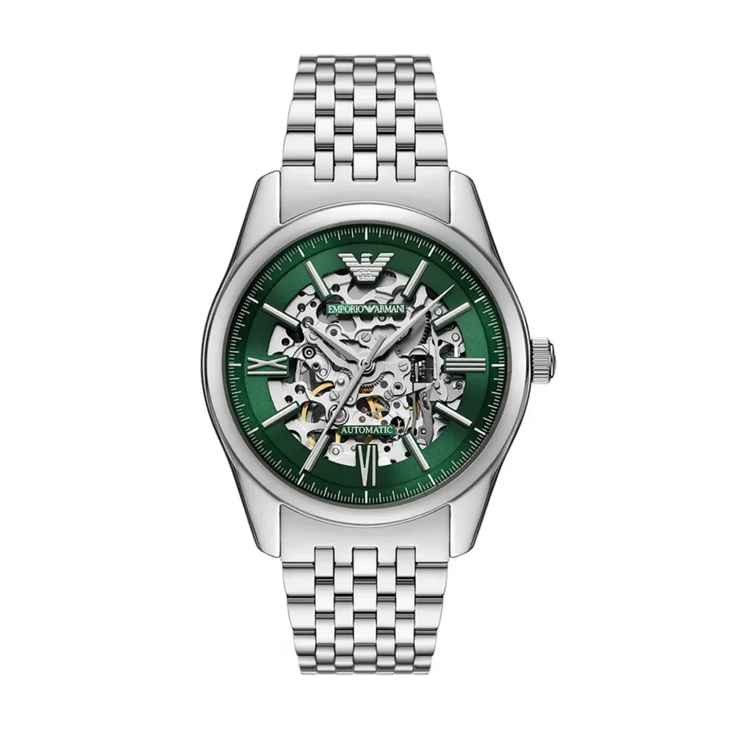 Montre Emporio Armani AR60091 Antonio – Montre homme automatique cadran vert