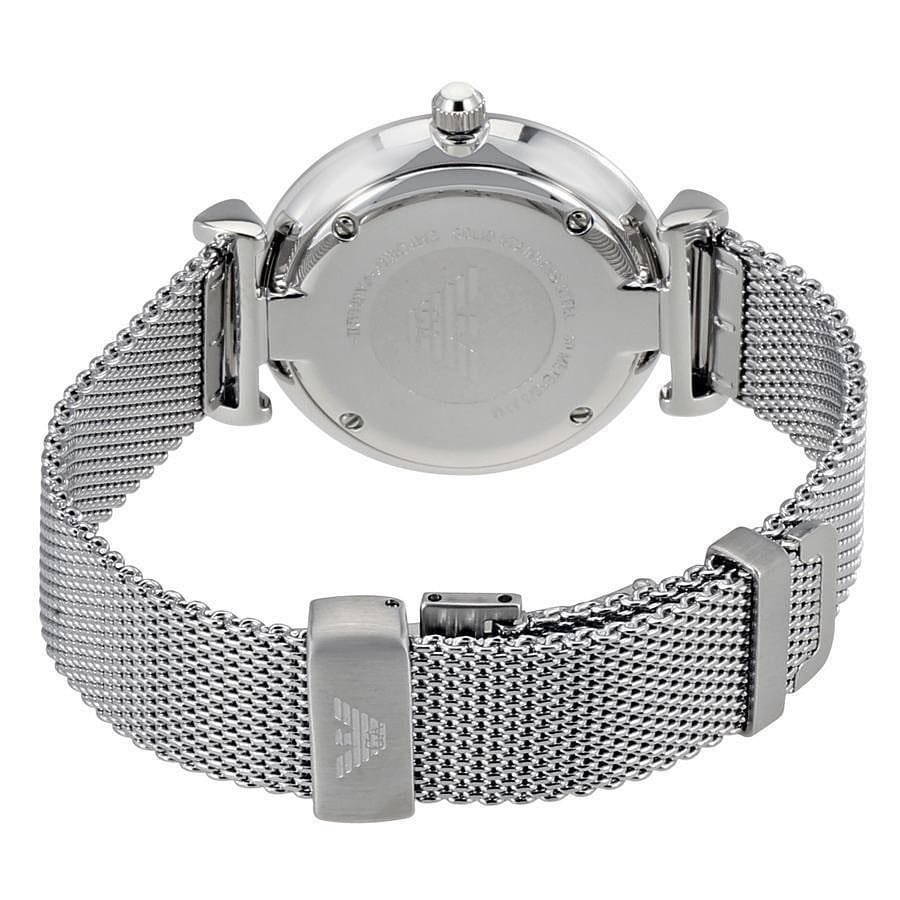 Montre Femme Emporio Armani Gianni T-bar AR1955 Argentée 32mm - الصورة 3