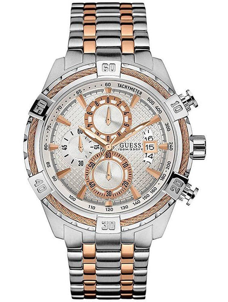 Montre Guess Deck W0522G4 Chronographe Bicolore Homme