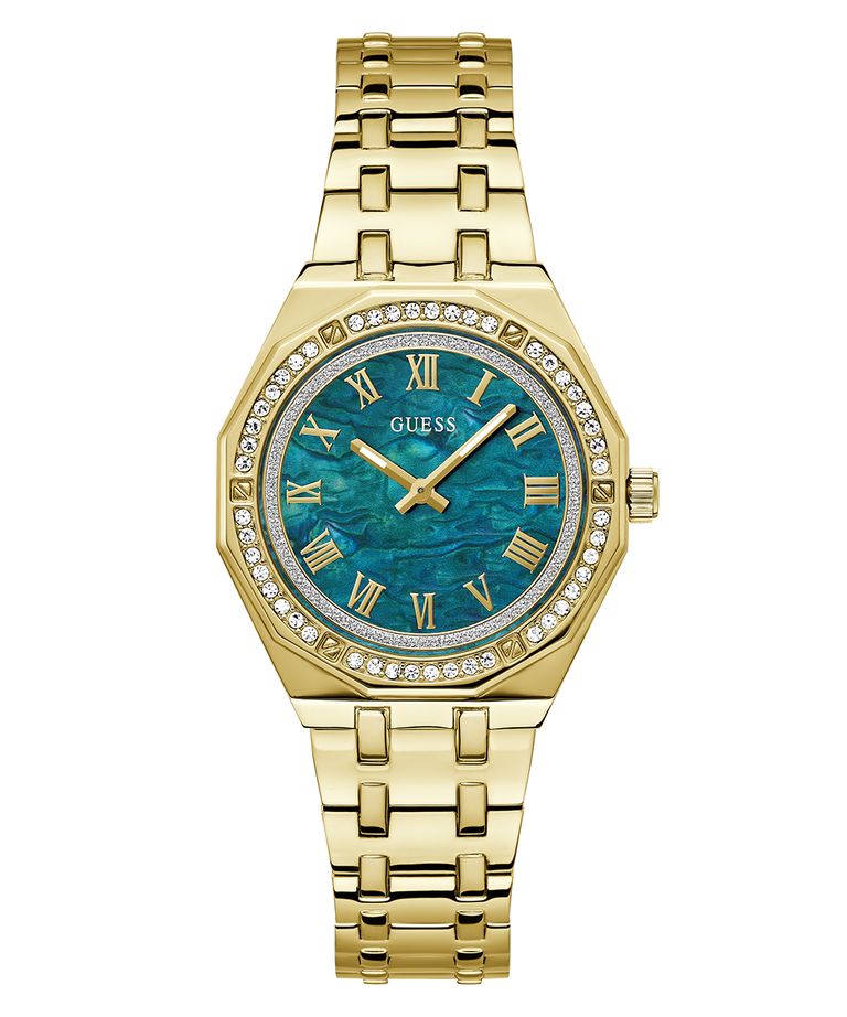 Montre Guess GW0770L2 Desire – Montre femme dorée à cadran vert nacré