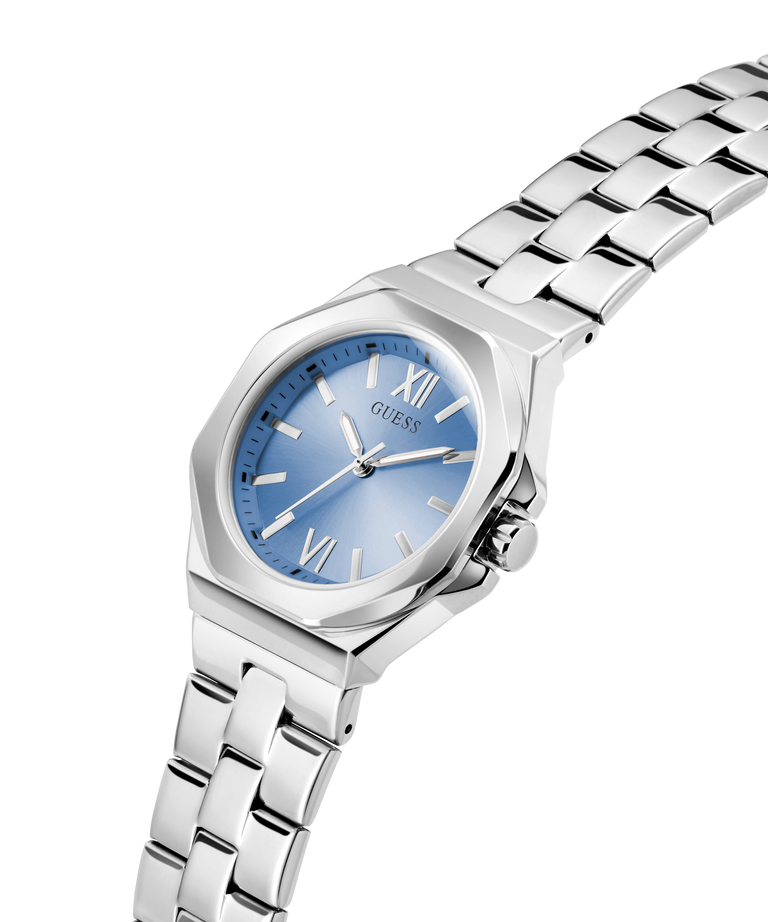 Montre Guess Empress GW0873L1 Montre Femme Argentée Cadran Bleu – Image 7
