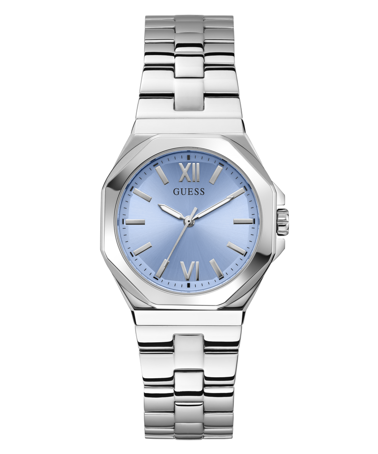 Montre Guess Empress GW0873L1 Montre Femme Argentée Cadran Bleu