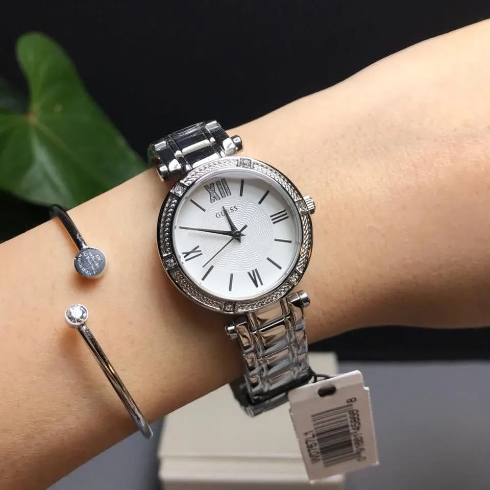 Montre Guess Park Ave South W0767L1 Montre Femme Argentée – Image 2