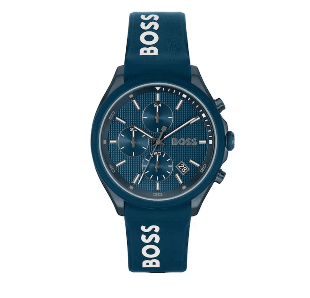Montre Hugo Boss Velocity 1514061 homme chronographe bleu