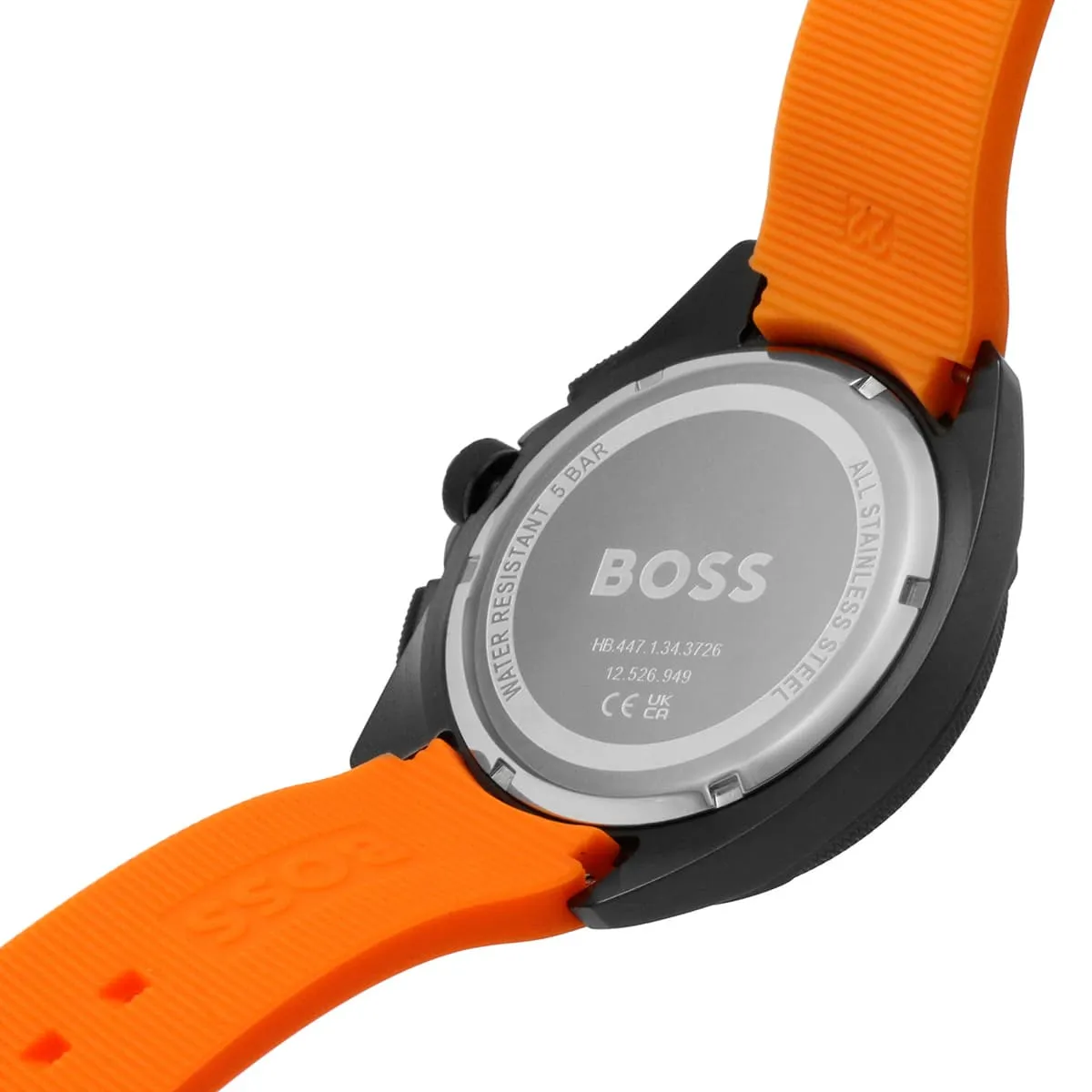 Montre Hugo Boss Volane Orange 1513957 Montre Homme Chronographe - الصورة 7