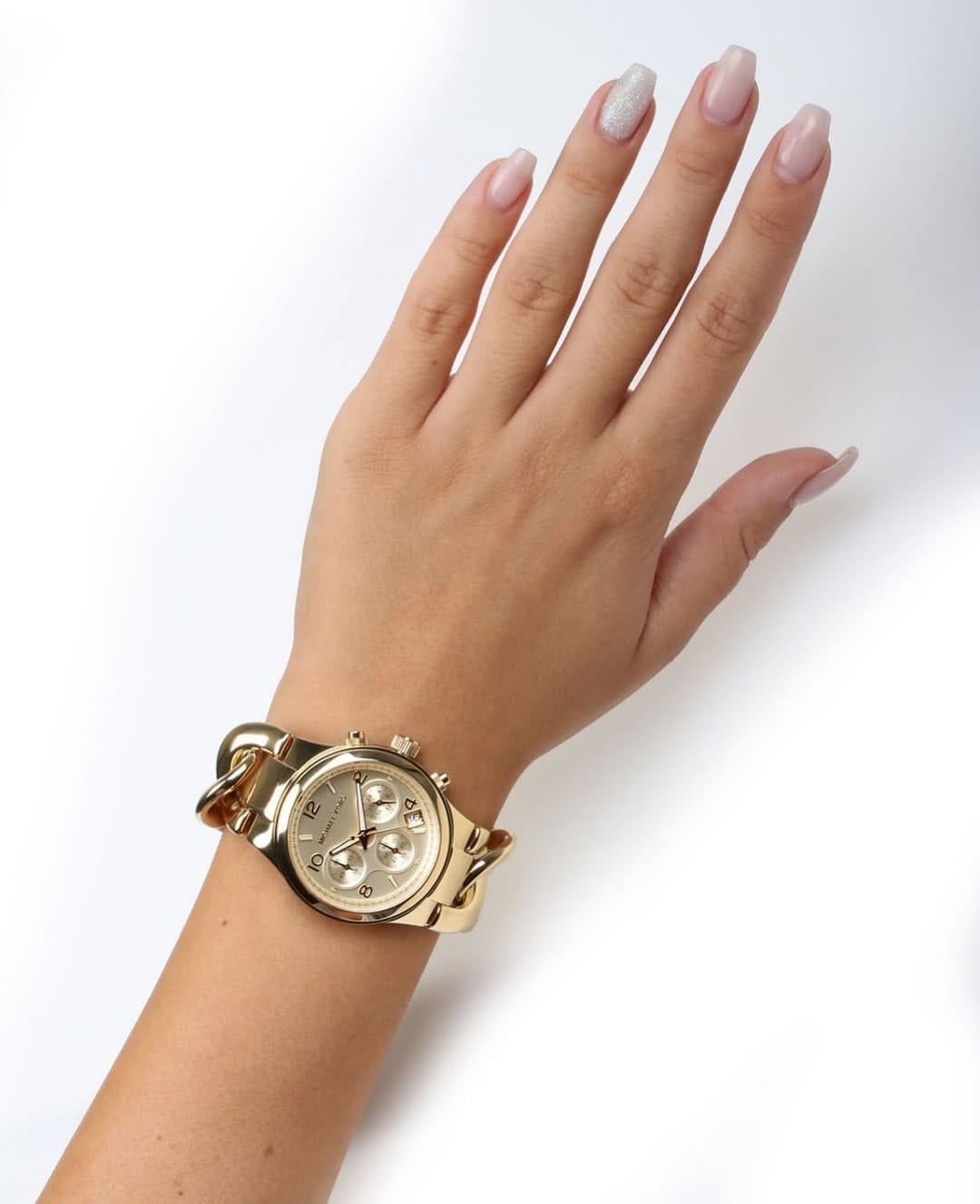 Montre Michael Kors Runway Twist MK3131 Femme Dorée – Image 2