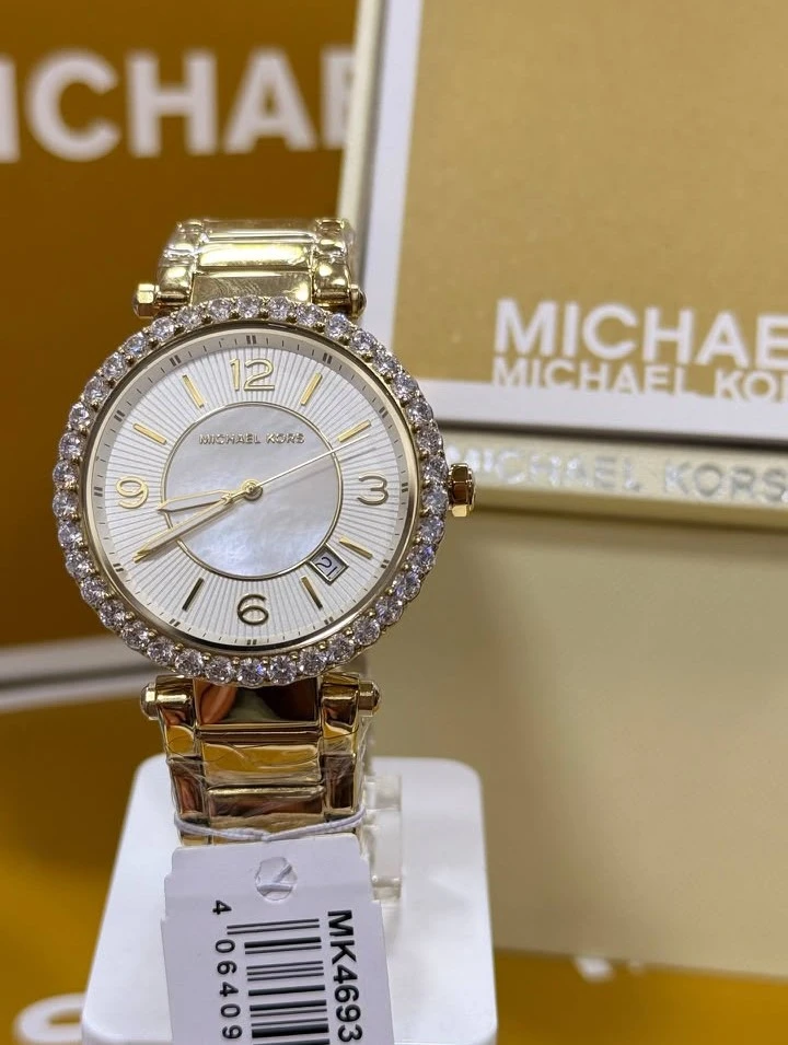 Montre Michael Kors MK4693 Parker – Montre femme dorée élégante – Image 2