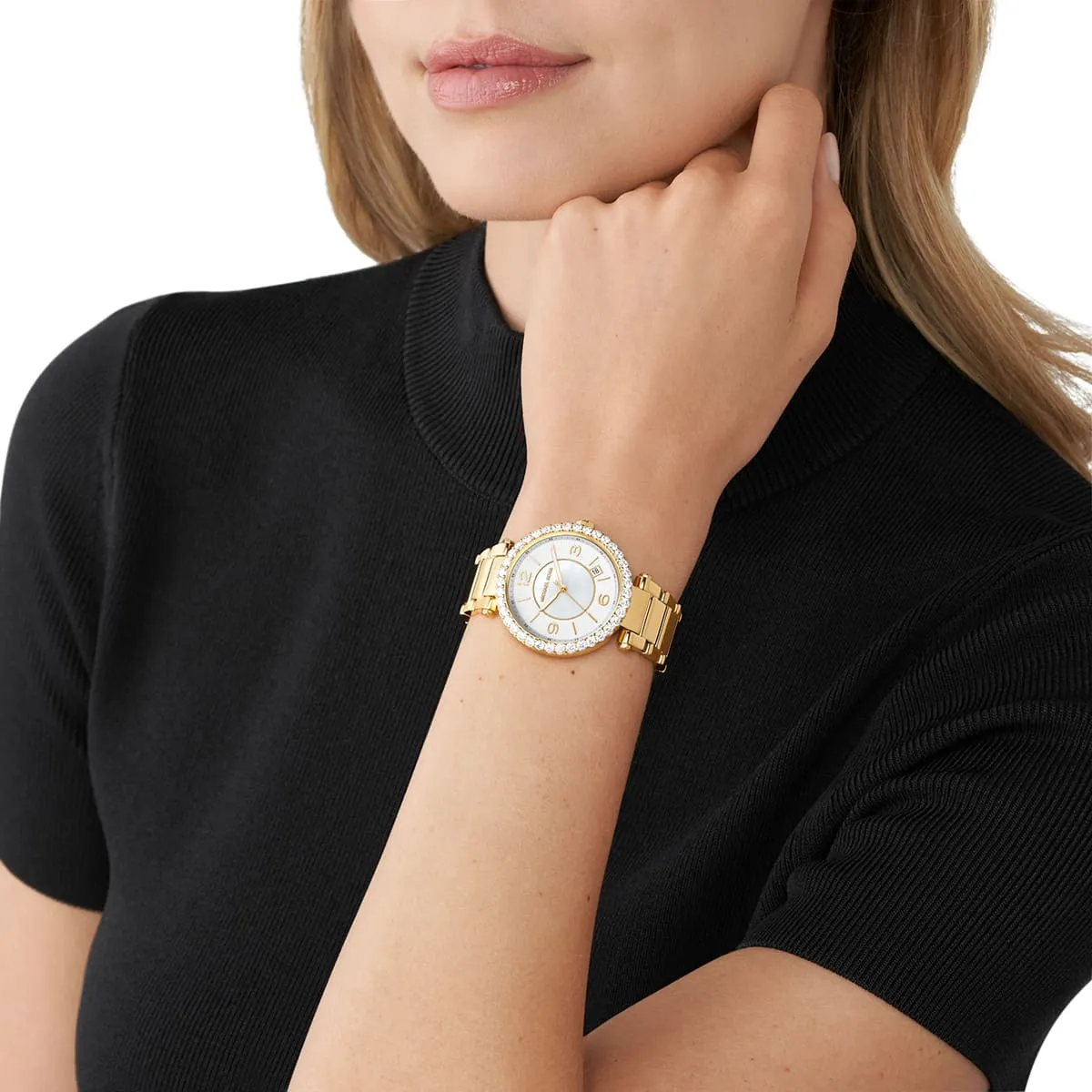 Montre Michael Kors MK4693 Parker – Montre femme dorée élégante – Image 5