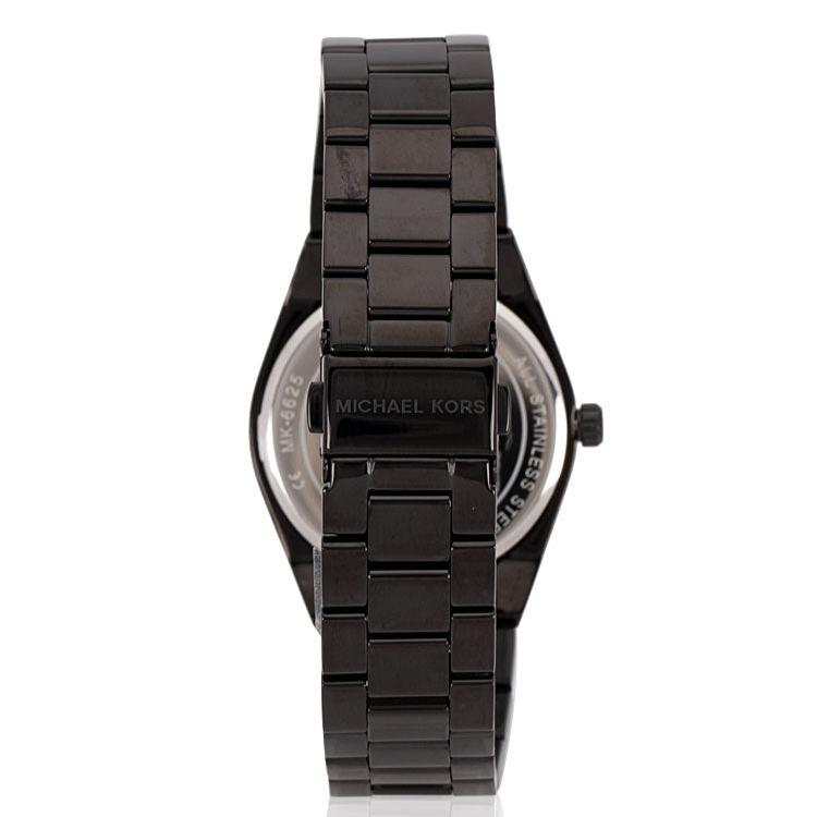 Montre Femme Michael Kors MK6625 Channing Acier Noir Cadran Pailleté – Image 5