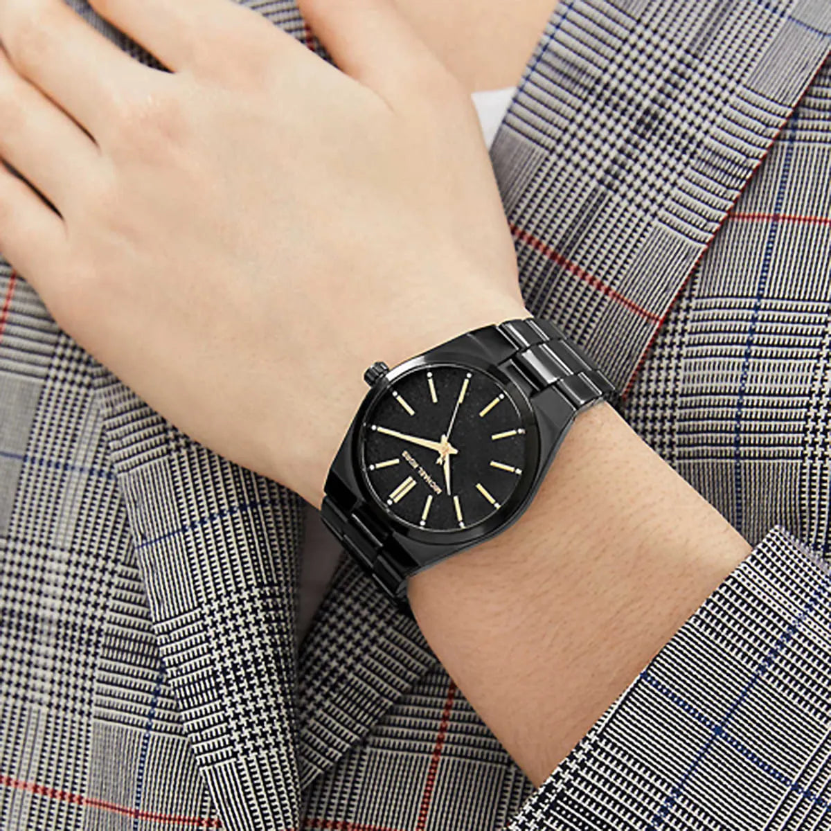 Montre Femme Michael Kors MK6625 Channing Acier Noir Cadran Pailleté – Image 7
