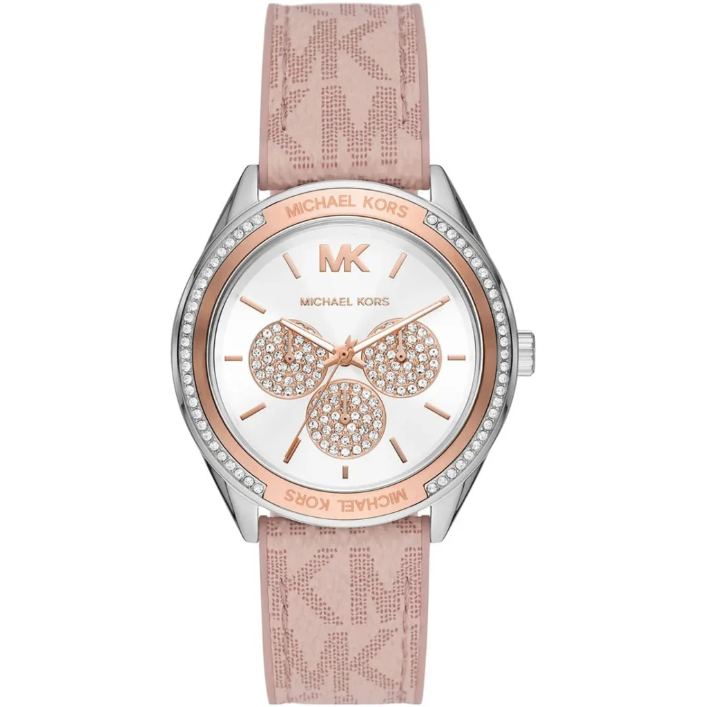 Montre Michael Kors Jessa MK7206 Montre Femme Rose Argentée