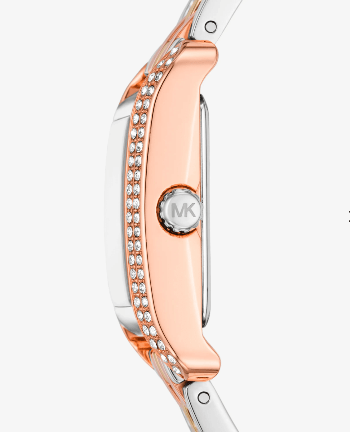 Montre femme Michael Kors Monroe Miniature MKO1146 tri-ton avec pavé et boîtier 20 mm - الصورة 2