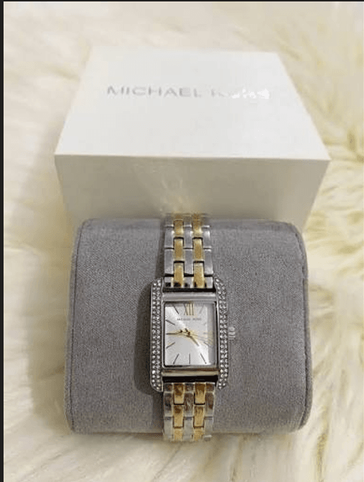 Montre femme Michael Kors Monroe Miniature MKO1146 tri-ton avec pavé et boîtier 20 mm - الصورة 5